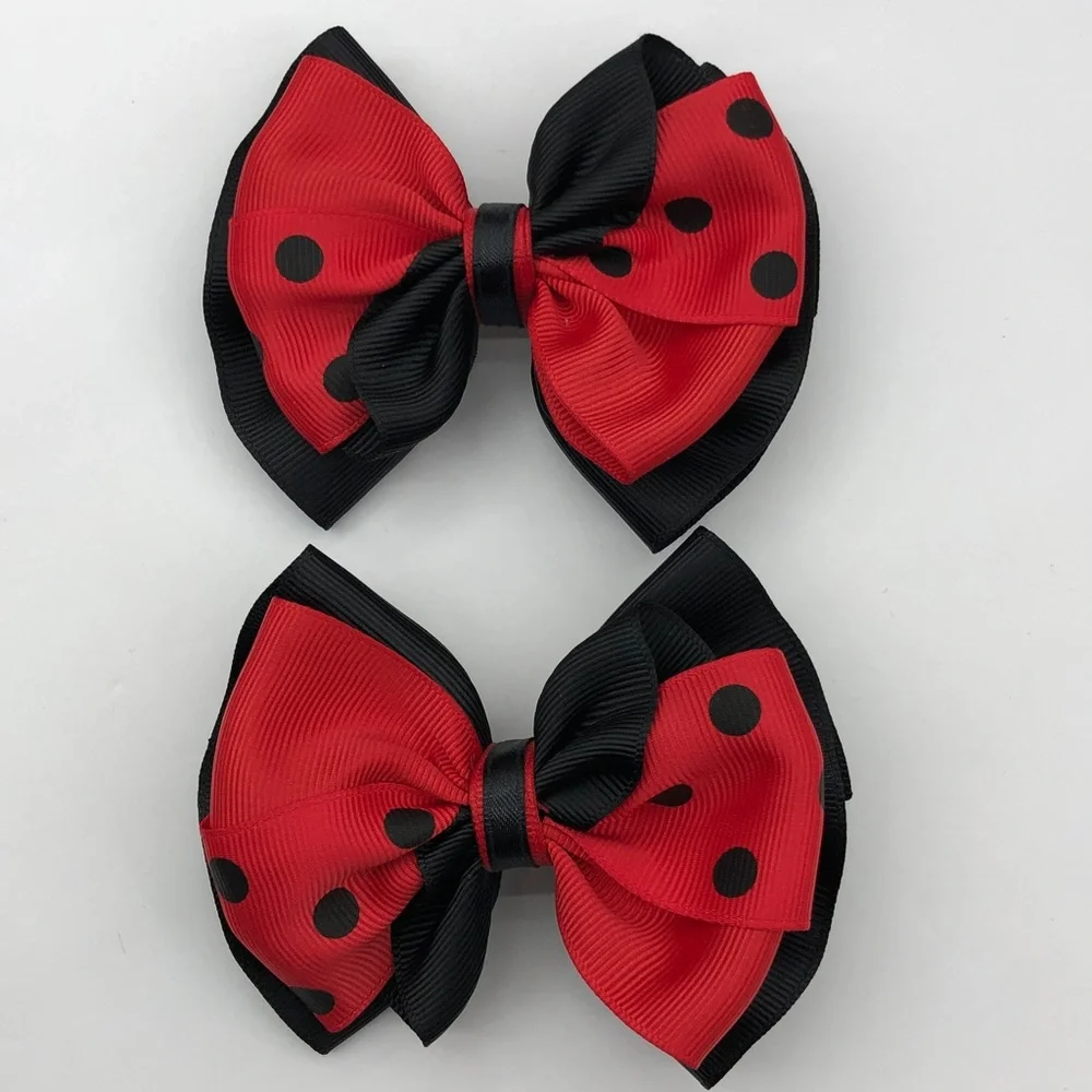 Bows for hair ( set of four)